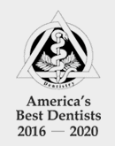 America's Best Dentist 2016-2020 logo
